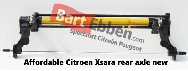 Affordable Citroen Xsara rear axle new for brake discs and drum brakes Affordable Citroen Xsara rear axle new for brake discs and drum brakes