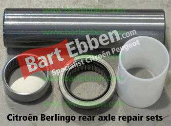 Citroen Berlingo rear axle repair kit bearings with bushing Citroen Berlingo rear axle repair kit bearings with bushing