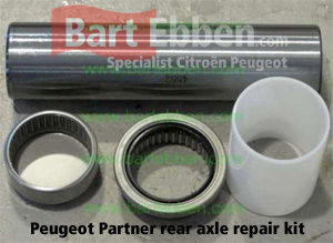 Peugeot Partner rear axle repair kit bearings with bushing Peugeot Partner rear axle repair kit bearings with bushing
