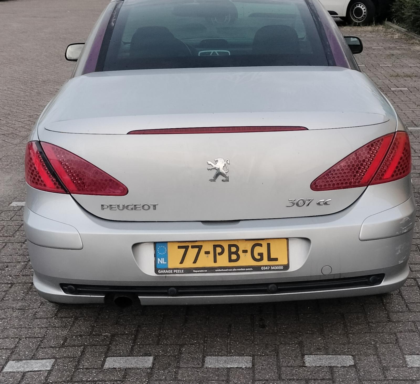 PEUGEOT 307 COUPE CABRIO 2DRS