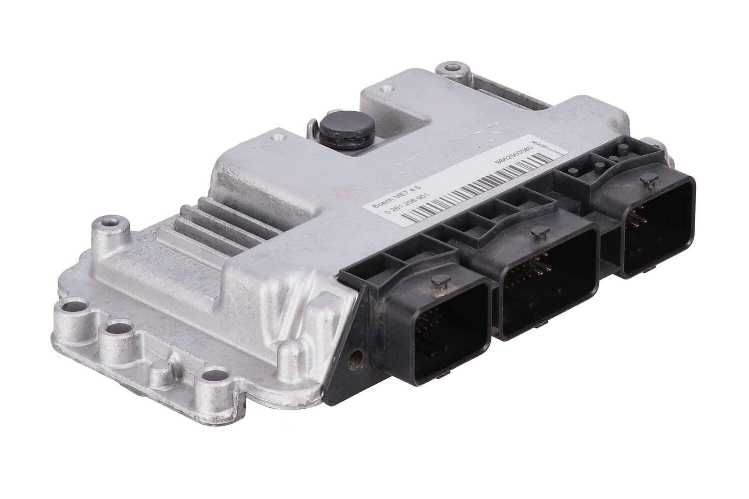 REVISIE EX BTW LOSSE ECU CODE VRIJ BOSCH ME7.4.5 0261208901 9662560580