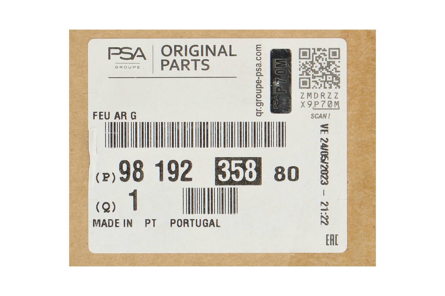 L Rear Light Type Met 2 Achter Deuren/ Aspock 20-0101-007 L Rear Light Type Met 2 Achter Deuren/ Aspock 20-0101-007