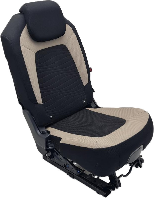 PAAR VLEKKEN ZUE FOTO ZWART BEIGE BEKLEDING STOF ONDULICE 8M FC/ FRAME 1610439480 MET 1610441180 16104468BS 1610441580 16104472BS HBS VARIANCE METALLIC MET HOOFDSTEUN 16104529ZD