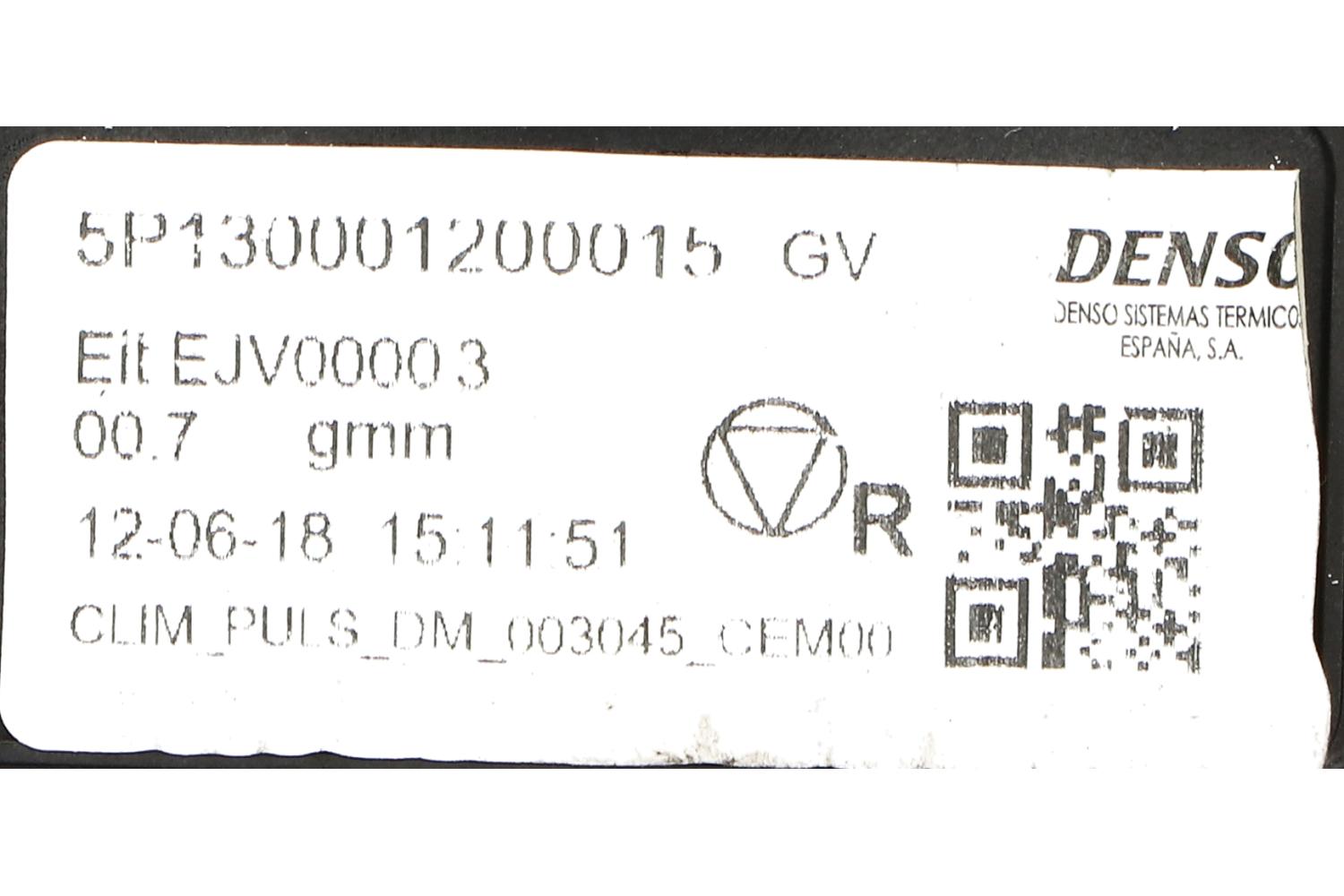 DENSO 5P130001200015 1609690280 RP 9849784380
