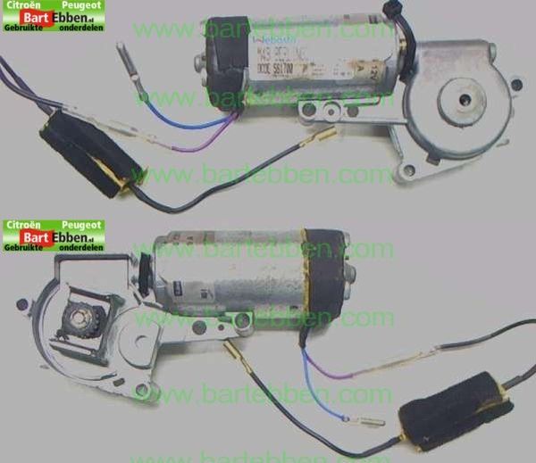 MOTOR VOOR ZEIL DAK/ WEBASTO M49 561706/ VALEO 404466 M49561706/ ZIE.665128