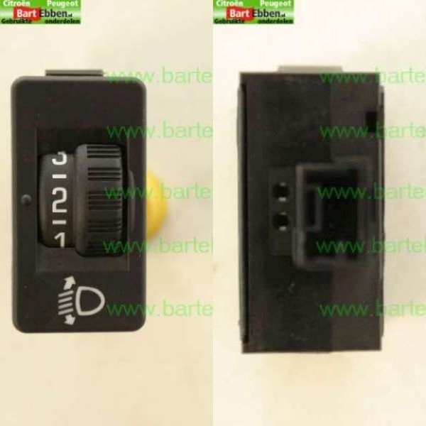 KOPLAMP HOOGTEREGELING/ LINKS NAAST STUUR/ 96366692XT/ ZIE.6554C3